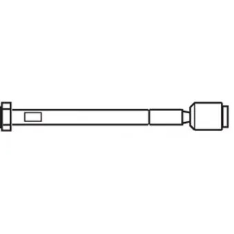 FRAP F2308 - Rotule de direction intérieure, barre de connexion