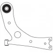 FRAP F3149 - Triangle ou bras de suspension (train avant)