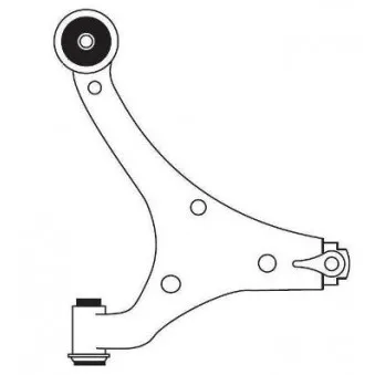Triangle ou bras de suspension (train avant) FRAP F3289