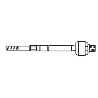 Rotule de direction intérieure, barre de connexion FRAP F4071 pour MERCEDES-BENZ CLASSE E E 350 - 272cv