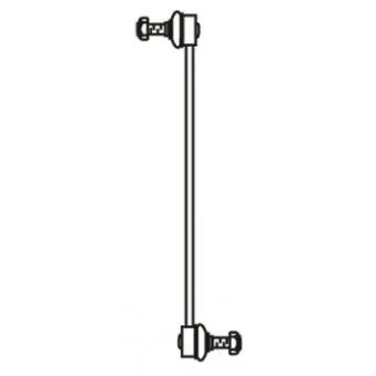 Entretoise/tige, stabilisateur FRAP F4105