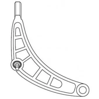 Triangle ou bras de suspension (train avant) FRAP F4467 pour MERCEDES-BENZ GLE Cooper D ALL4 - 112ch Triangle ou bras de suspension (train avant) FRAP F4467 pour MERCEDES-BENZ GLE Cooper D ALL4 - 112ch