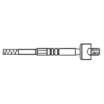 Rotule de direction intérieure, barre de connexion FRAP F4574 pour MERCEDES-BENZ CLASSE C C 63 AMG - 507cv