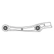 FRAP F4611 - Triangle ou bras de suspension (train avant)