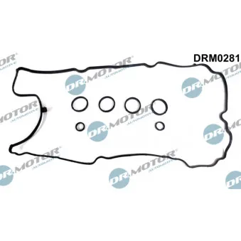 Dr.Motor DRM0281 - Jeu de joints d'étanchéité, couvercle de culasse