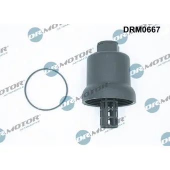 Couvercle, boîtier du filtre à huile Dr.Motor DRM0667