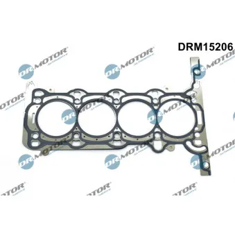 Dr.Motor DRM15206 - Joint d'étanchéité, culasse