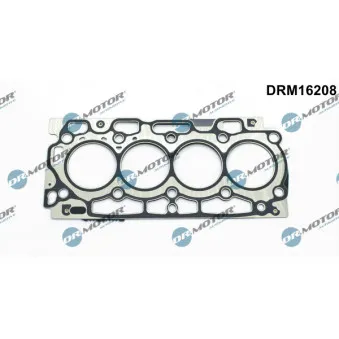 Joint d'étanchéité, culasse Dr.Motor DRM16208 pour PEUGEOT 308 1.6 HDi 92 - 92cv