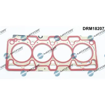 Dr.Motor DRM18207 - Joint d'étanchéité, culasse