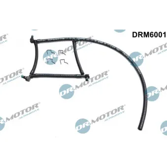 Tuyau, carburant de fuite Dr.Motor OEM 2S6Q9K022AD