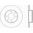 Jeu de 2 disques de frein avant OPEN PARTS [BDA1131.10]