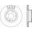 OPEN PARTS BDA1589.20 - Jeu de 2 disques de frein avant