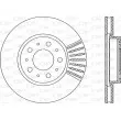 OPEN PARTS BDA1614.20 - Jeu de 2 disques de frein avant