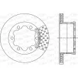 OPEN PARTS BDA1786.20 - Jeu de 2 disques de frein arrière