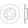 Jeu de 2 disques de frein avant OPEN PARTS [BDA1967.10]