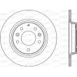 OPEN PARTS BDA2023.10 - Jeu de 2 disques de frein arrière