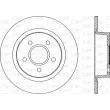 Jeu de 2 disques de frein arrière OPEN PARTS [BDA2170.10]
