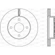 OPEN PARTS BDA2216.20 - Jeu de 2 disques de frein avant