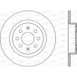 Jeu de 2 disques de frein arrière OPEN PARTS [BDA2249.10]