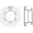 OPEN PARTS BDA2542.20 - Jeu de 2 disques de frein arrière