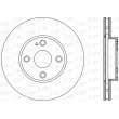 Jeu de 2 disques de frein avant OPEN PARTS [BDA2807.20]