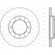 Jeu de 2 disques de frein avant OPEN PARTS [BDR1347.10]