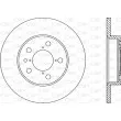 OPEN PARTS BDR1662.10 - Jeu de 2 disques de frein arrière