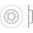 OPEN PARTS BDR1747.10 - Jeu de 2 disques de frein arrière