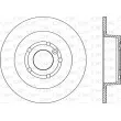 OPEN PARTS BDR1750.10 - Jeu de 2 disques de frein arrière