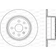 OPEN PARTS BDR1804.10 - Jeu de 2 disques de frein arrière