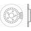 OPEN PARTS BDR1838.20 - Jeu de 2 disques de frein avant