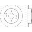 OPEN PARTS BDR2017.10 - Jeu de 2 disques de frein arrière