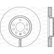 OPEN PARTS BDR2086.20 - Jeu de 2 disques de frein avant