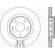 OPEN PARTS BDR2087.20 - Jeu de 2 disques de frein avant