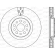 OPEN PARTS BDR2191.20 - Jeu de 2 disques de frein avant