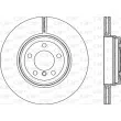 OPEN PARTS BDR2222.20 - Jeu de 2 disques de frein arrière