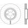 OPEN PARTS BDR2323.20 - Jeu de 2 disques de frein avant