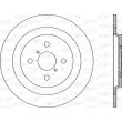 OPEN PARTS BDR2339.10 - Jeu de 2 disques de frein arrière