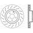 OPEN PARTS BDR2373.25 - Jeu de 2 disques de frein avant
