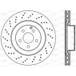 OPEN PARTS BDR2420.25 - Jeu de 2 disques de frein avant