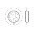 OPEN PARTS BDR2713.20 - Jeu de 2 disques de frein arrière