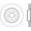 OPEN PARTS BDR2800.20 - Jeu de 2 disques de frein avant
