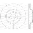 OPEN PARTS BDR2814.20 - Jeu de 2 disques de frein avant