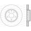 OPEN PARTS BDR2833.20 - Jeu de 2 disques de frein avant