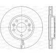 OPEN PARTS BDR2846.20 - Jeu de 2 disques de frein avant