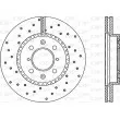 OPEN PARTS BDRS2233.25 - Jeu de 2 disques de frein avant