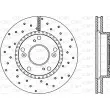 OPEN PARTS BDRS2274.25 - Jeu de 2 disques de frein avant
