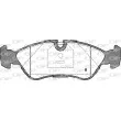 OPEN PARTS BPA0286.30 - Jeu de 4 plaquettes de frein avant
