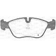 OPEN PARTS BPA0446.00 - Jeu de 4 plaquettes de frein avant