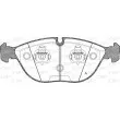 OPEN PARTS BPA0597.00 - Jeu de 4 plaquettes de frein avant